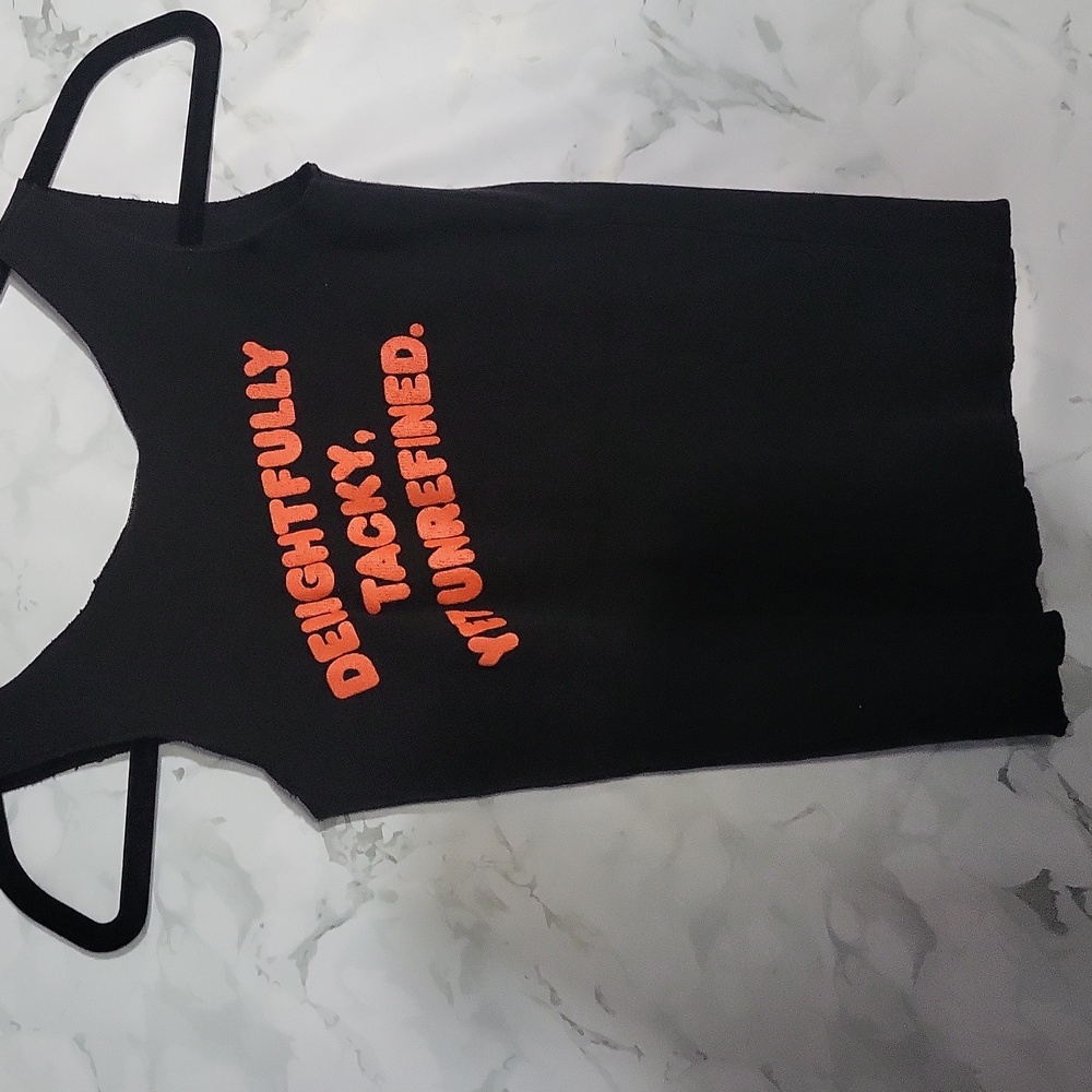 Vintage🔥 Rare Hooters Uniform Tank Top CHANNELSIDE An Original Location - Picture 3 of 9